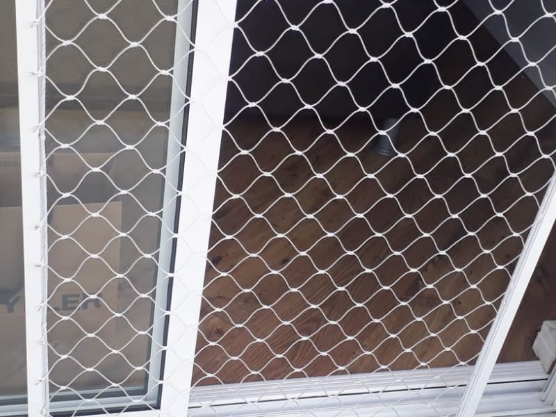 Redes de segurança para canchas em Belém