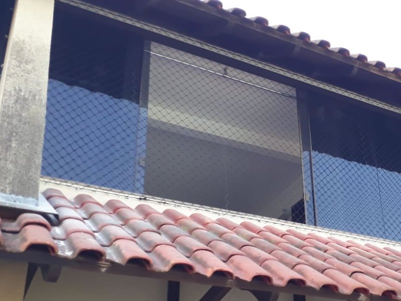 Instalação de tela protetora em Praia Grande, Belém